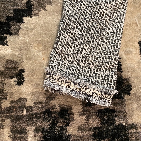 SHEIN Tweed Peplum Top - Picture 5 of 6